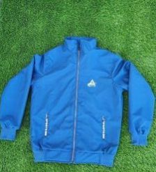 TPU Blue Jacket With Fur Inside