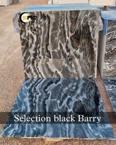 Black Blackberry Marble Stone