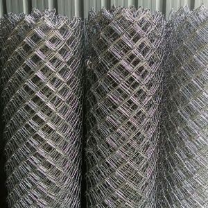 Silver Mild Steel Wire Mesh Fence