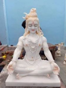 Marble Lord Shiva Statue