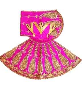 Embroidery Work Pink Mata Rani Dress