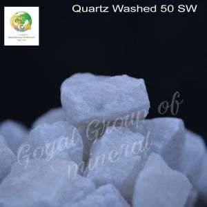 Snow White Quartz Lump