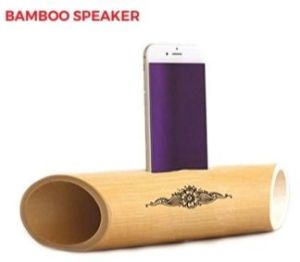 Bamboo Mobile Phone Speaker