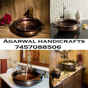 Brass Antique Urli Wash Basin