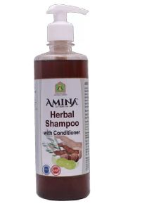 Amina Herbal Shampoo With Conditioner