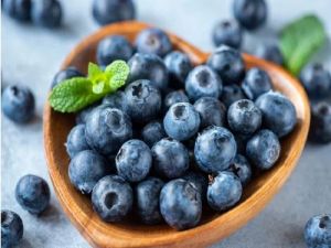 Impotated Fresh Blueberry