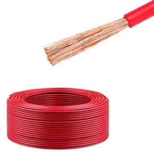Red PVC Housing Wire