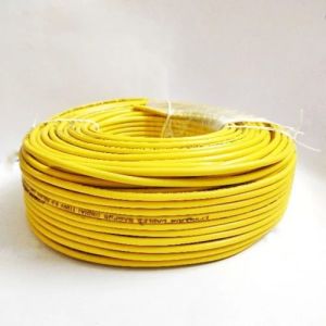 Yellow PVC Housing Wire