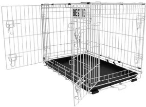 D-Crate 42 Inch Grey Dog Cage