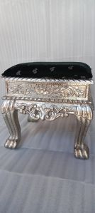 3 Feet Square German Silver Stools