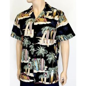 Mens half printed shirts