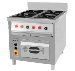 Four Burner Range with Oven