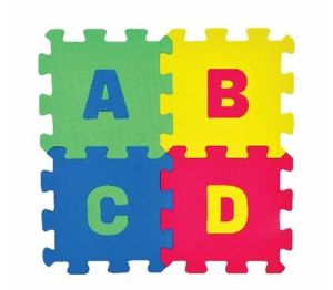 Multicolor EVA Foam Alphabet Puzzle
