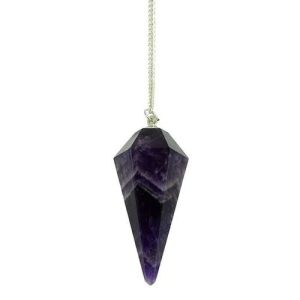 Amethyst Crystal Pendulum