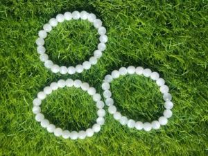 Selenite Gemstone Bracelet