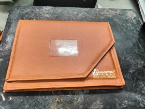Artificial leather folders