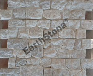 Antique smooth finish natural stone wall cladding