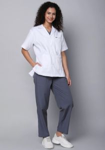 Knya Womens Lab Coat Apron