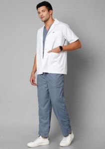 Knya Mens Lab Coat Apron