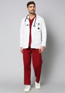 Knya Mens Lab Coat