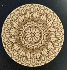 MDF Circular Tea Coaster