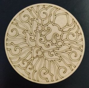 MDF Round Coaster