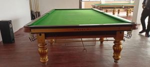 snooker table wooden