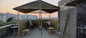 Bamboo gazebo hut