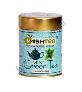Mint Green Tea Bag