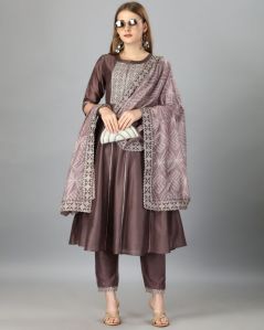 Chanderi Suit Set