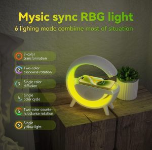 Night Light Lamp Bluetooth Speaker