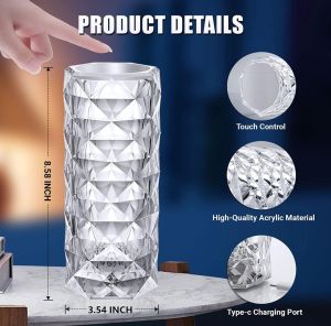 Rose Diamond Night Lamp