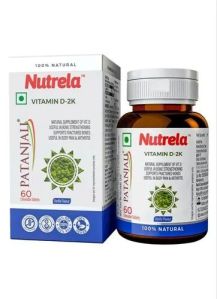 Patanjali Nutrela Vitamin D 2K Tablets
