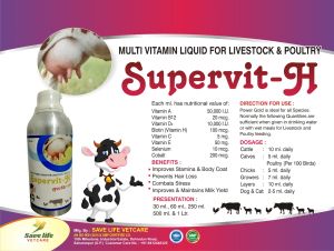 multi vitamins animal feed