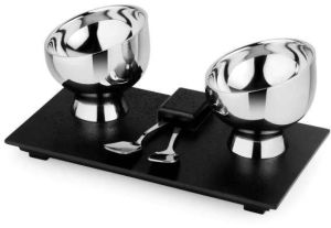 Midnight Sundae Stainless Steel Dessert Bowl