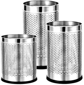 Stainless Steel Perforated Dustbin