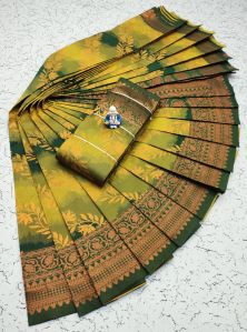 Kubera Bridal Silk Saree