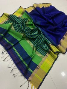 Handloom cotton silk saree