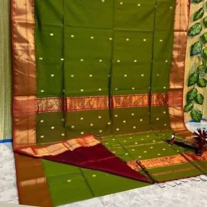 Handloom cotton silk saree
