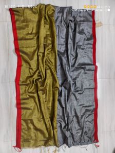 Metallic Tissue Soft Saree