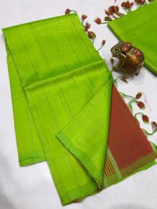 Mangalagiri zari lines saree