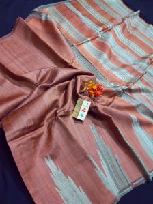 Handloom silk temple saree