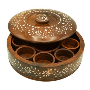 Wooden spice Masala boxes