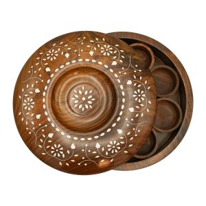 Wooden spice Masala boxes