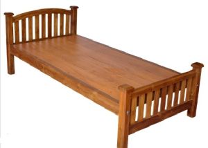 Single Wooden Cot Bed