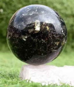 Black Tourmaline Crystal Sphere Ball