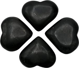 Shungite Heart Stone