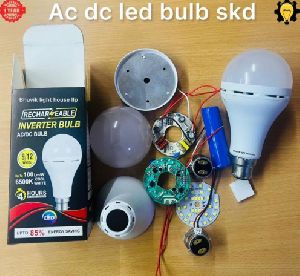 Cool Daylight Ceramic AC DC Bulb SKD Material