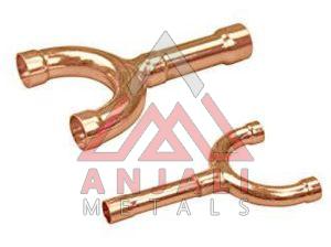 Copper Y Joint