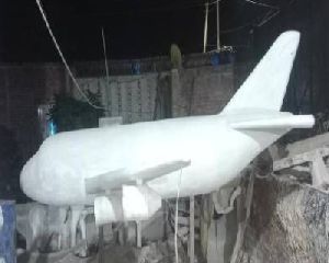 Fiber Aircraft Statue